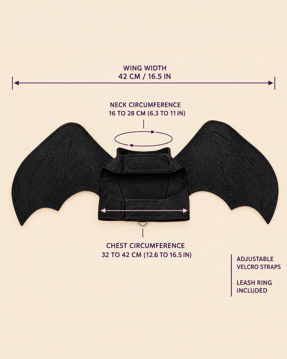 Bat After Dark — Halloween Pet Wings