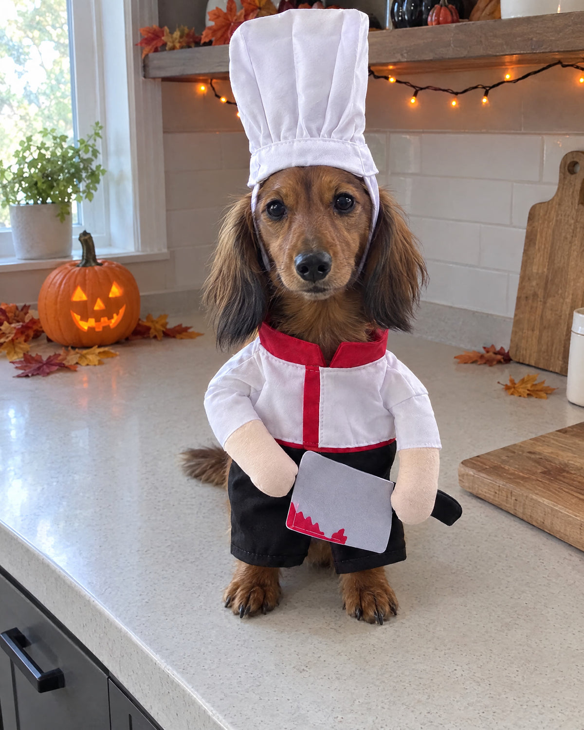 Yes, Chef! — Funny Dog Chef Costume