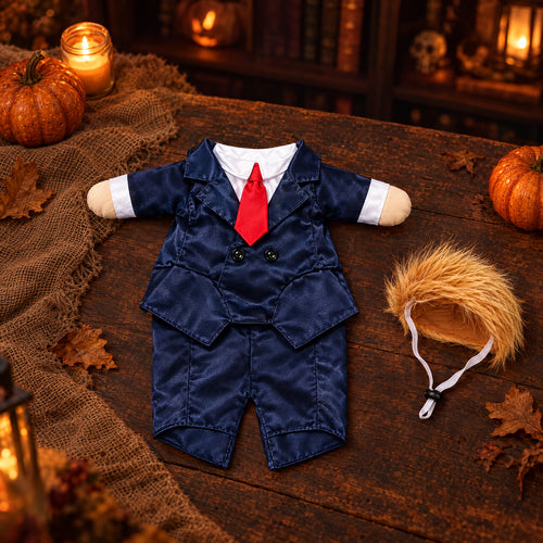 Presidential Pup — Wig & Briefcase Costume