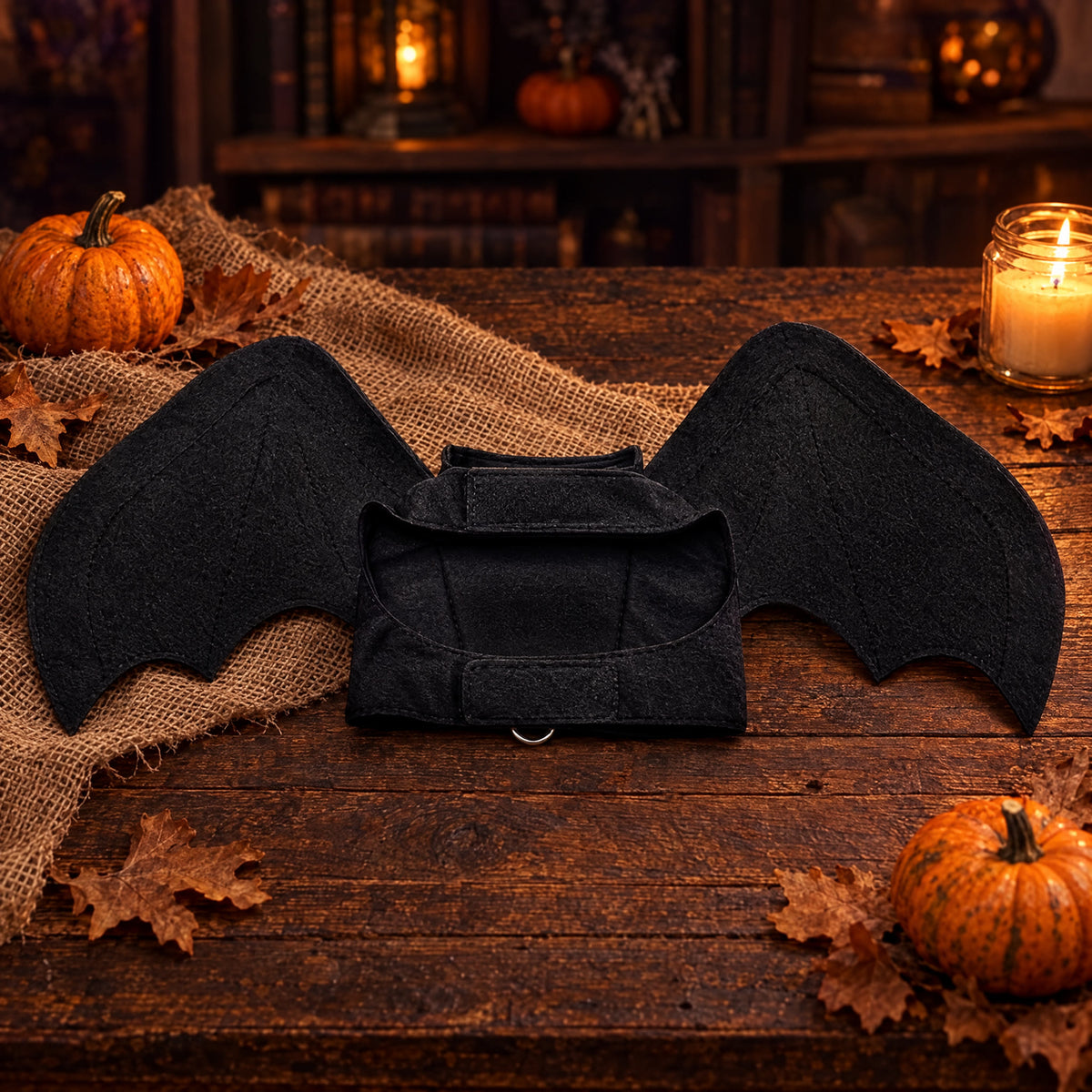 Bat After Dark — Halloween Pet Wings