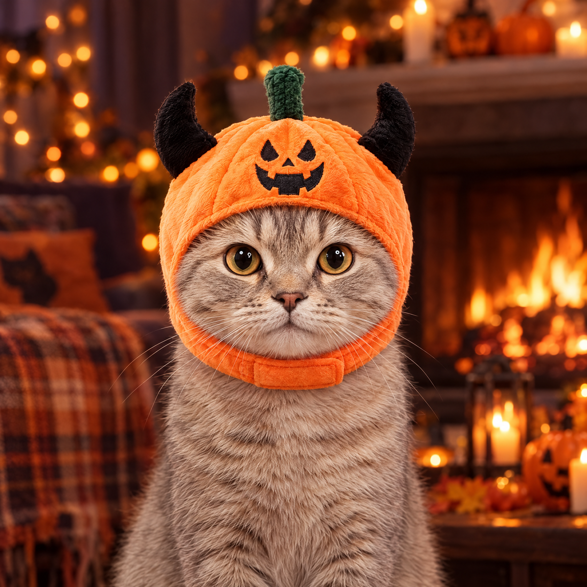 Pumpkin Little Rascal — Halloween Pet Hat