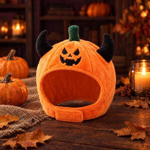 Pumpkin Little Rascal — Halloween Pet Hat